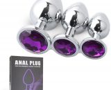 3 x Diamond Butt Plug Set SexToySupply.com 3RY-001