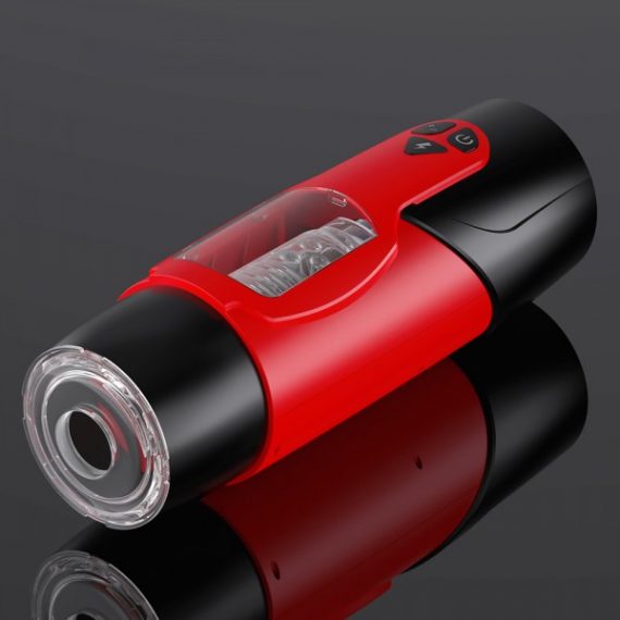 Ultra-realistic Automatic Multifunctional Masturbator - Red bigshocked Z0040R