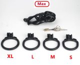 Cobra Chastity Lock Black Lightweight Lovemesex en-Max
