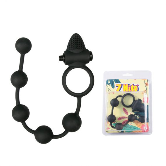 Cock Ring Plug Beads Vibrator SexToySupply.com SJ046