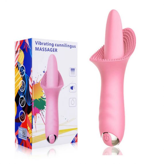10 Mode Tongue Vibrator Clitoral Suction SexToySupply.com AV375
