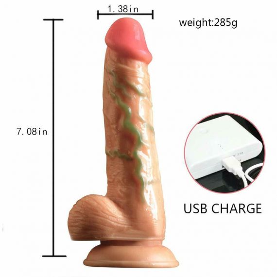 USB Rechargeable Sway And Vibrate Phalluses Sex Toys SexToySupply.com YJ226