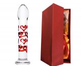 Bump Love Glass Dildo In Red SexToySupply.com BL012
