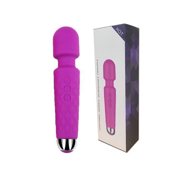 Female Masturbation Rechargeable Wand Vibrator SexToySupply.com AV091