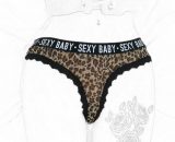 Sexy Leopard Gauze Perspective T Panties SexToySupply.com NK02