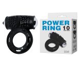 10 Speed Vibrating Cock Ring In Black SexToySupply.com BL053
