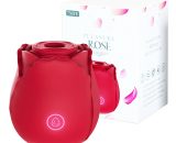 Rose Vibrator Clitoral Suction & Stimulation SexToySupply.com AV493