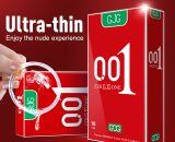 GJG Ultra-Thin Zero Distance Condoms 001 Series Red 10PCS SexToySupply.com BYT004